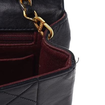 Chanel Lambskin Quilted Small Single Flap Black 14 of 21