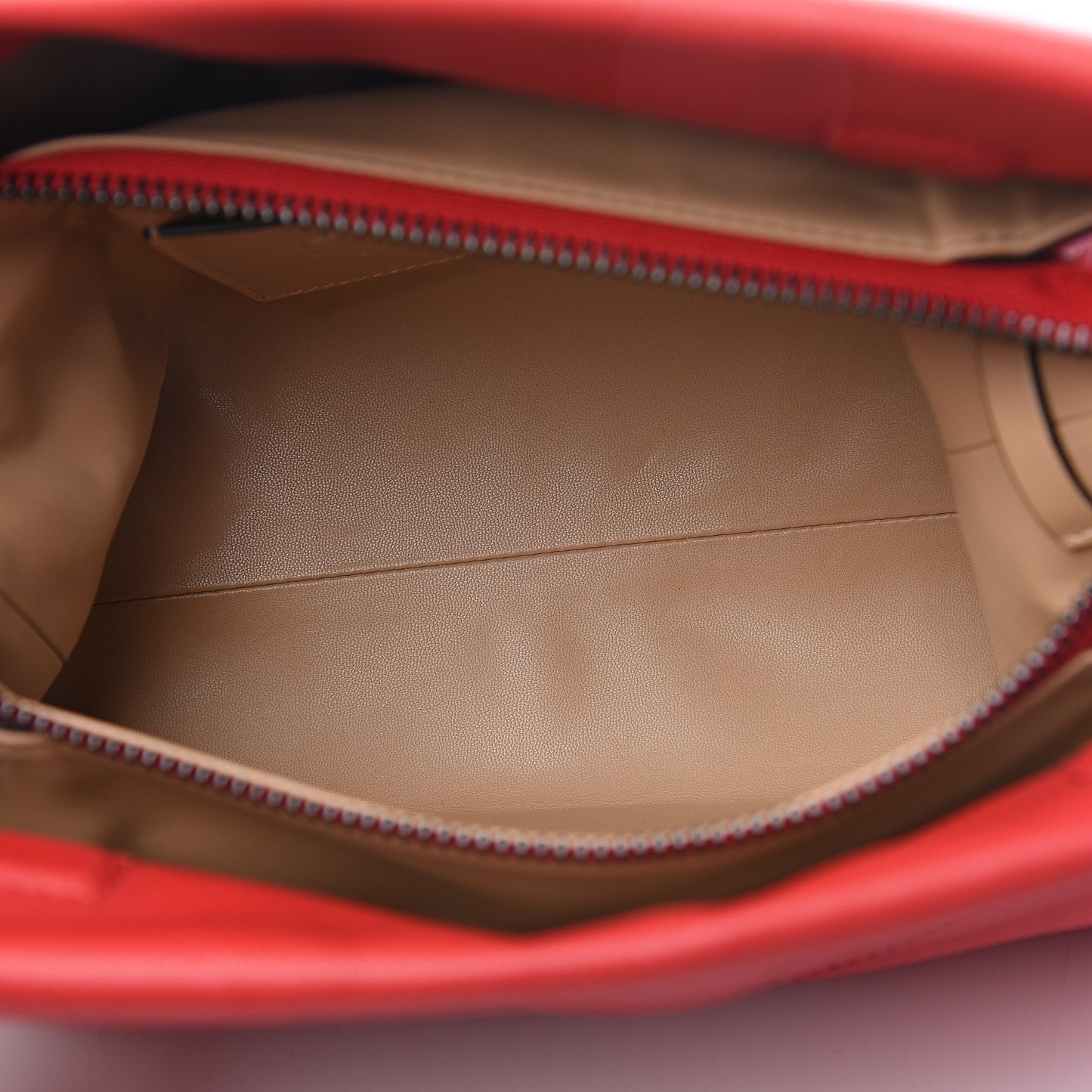 Calfskin Medium ID93 Satchel Light Red