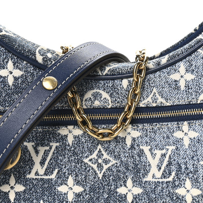 Louis Vuitton Monogram Jacquard Denim Loop Bleu 7 of 9