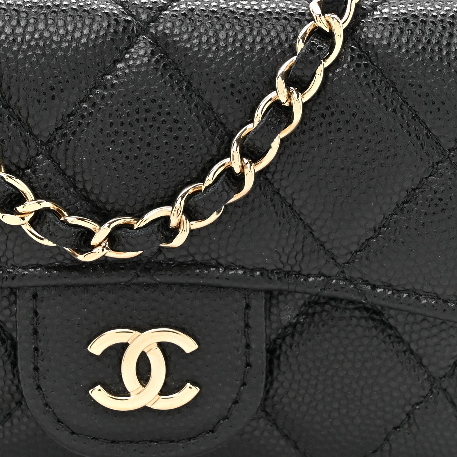 Chanel Caviar Quilted Belt Bag Black 7 of 10