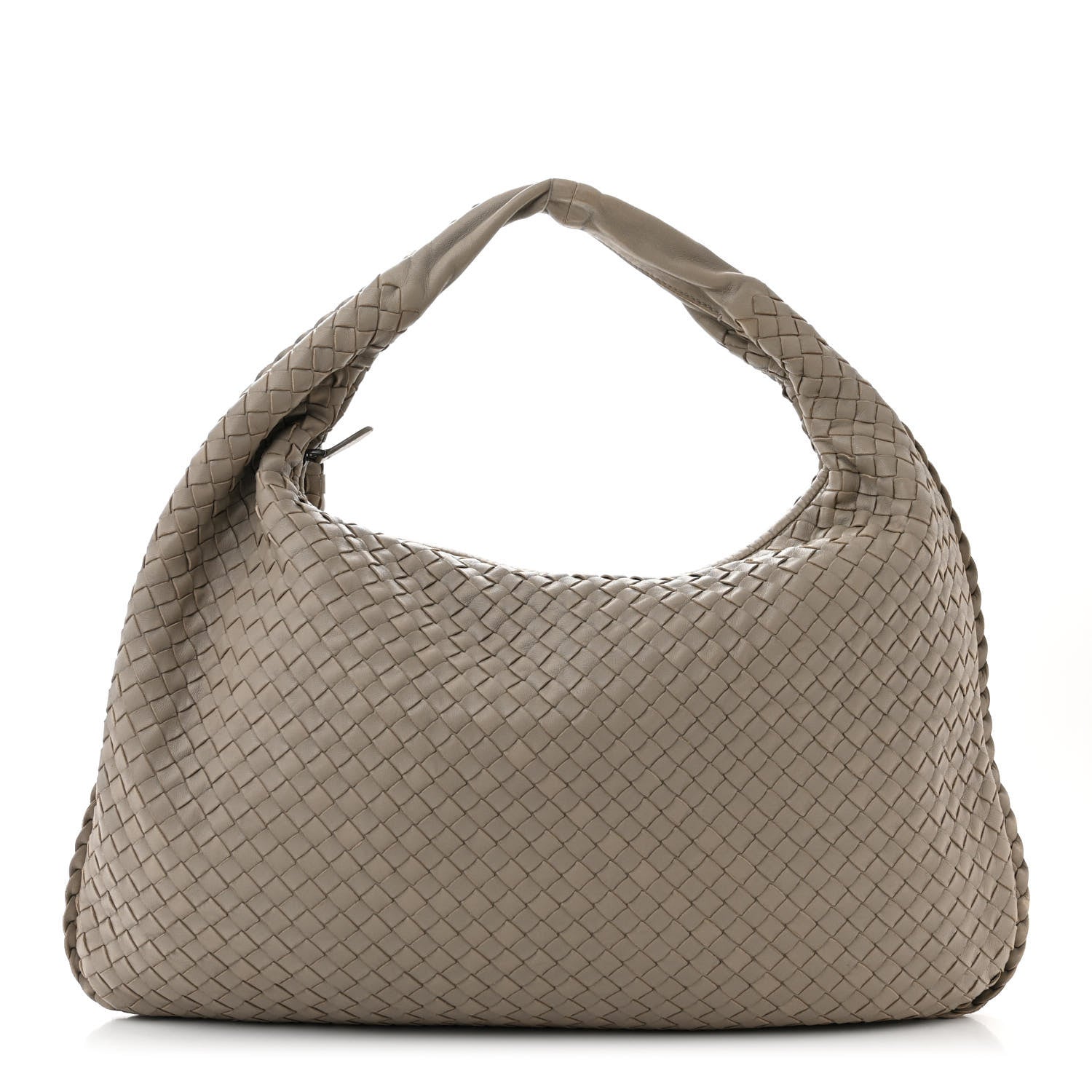 Bottega Veneta Nappa Intrecciato Medium Veneta Hobo Fume 1 of 15