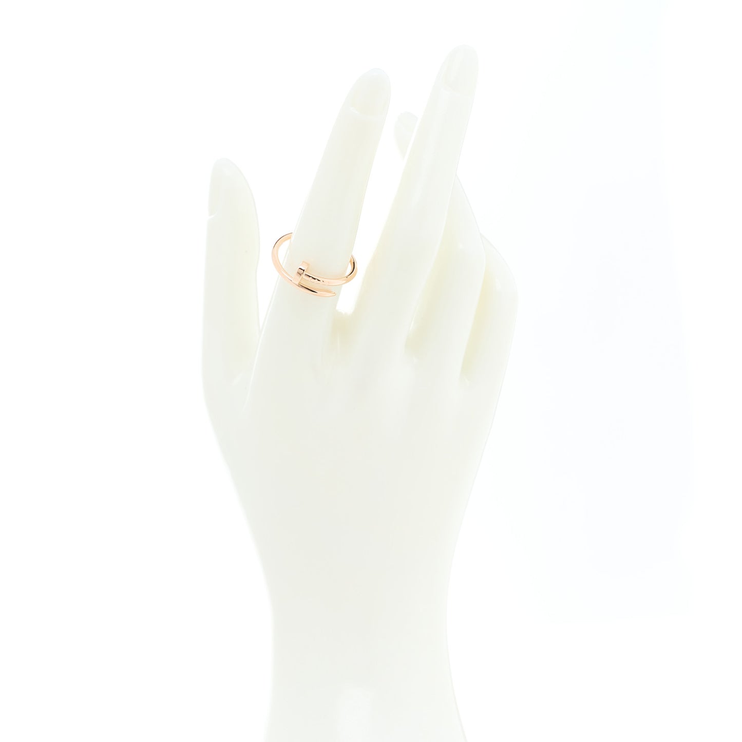 18K Pink Gold Small Juste Un Clou Ring 55 7.25