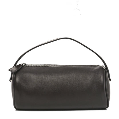 The Row Grained Calfskin 90's Bag Chocolate 1 of 9