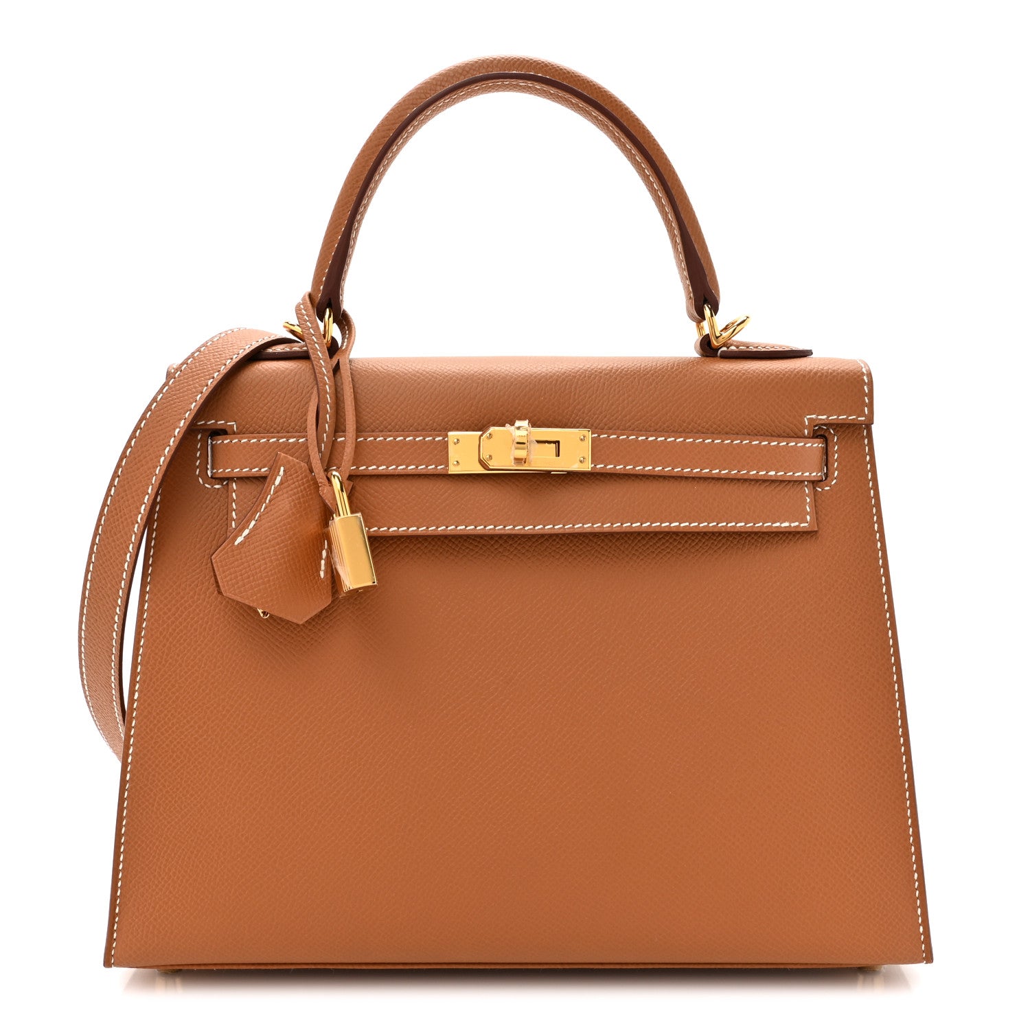 Hermes Epsom Kelly Sellier 25 Gold 1 of 11