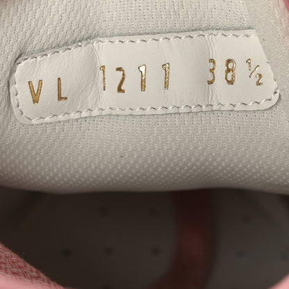 Louis Vuitton Denim Monogram Squad Sneakers 38.5 Pink 7 of 8
