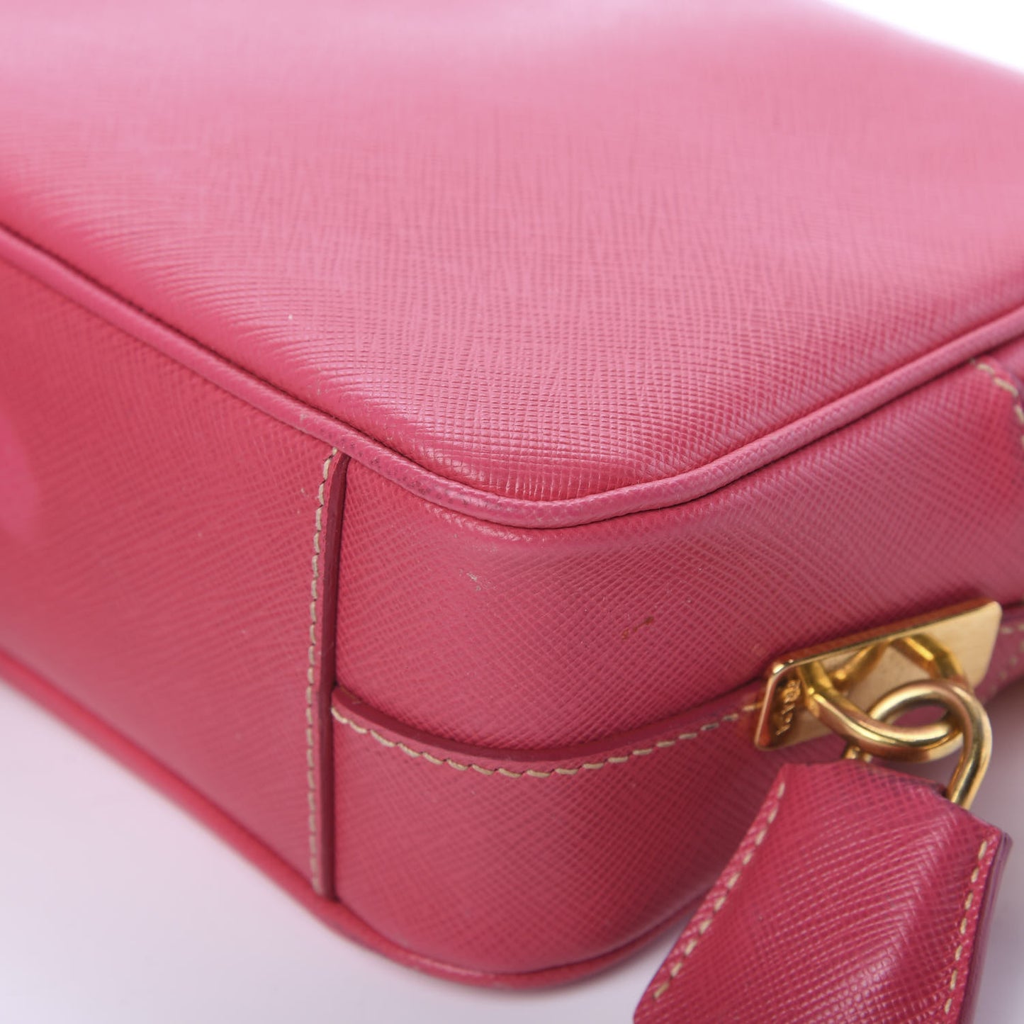 Saffiano Camera Crossbody Peonia