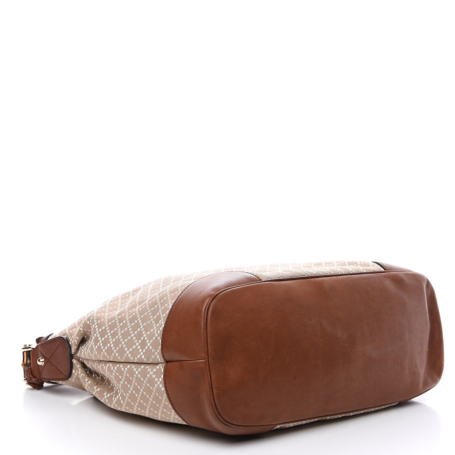 Gucci Diamante Calfskin Eva Hobo Brown 3 of 12
