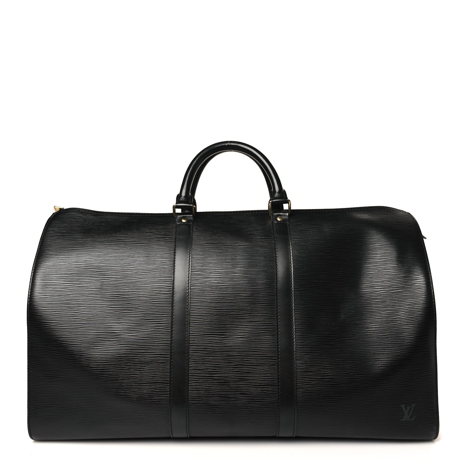 Louis Vuitton Epi Keepall 50 Black 1 of 8