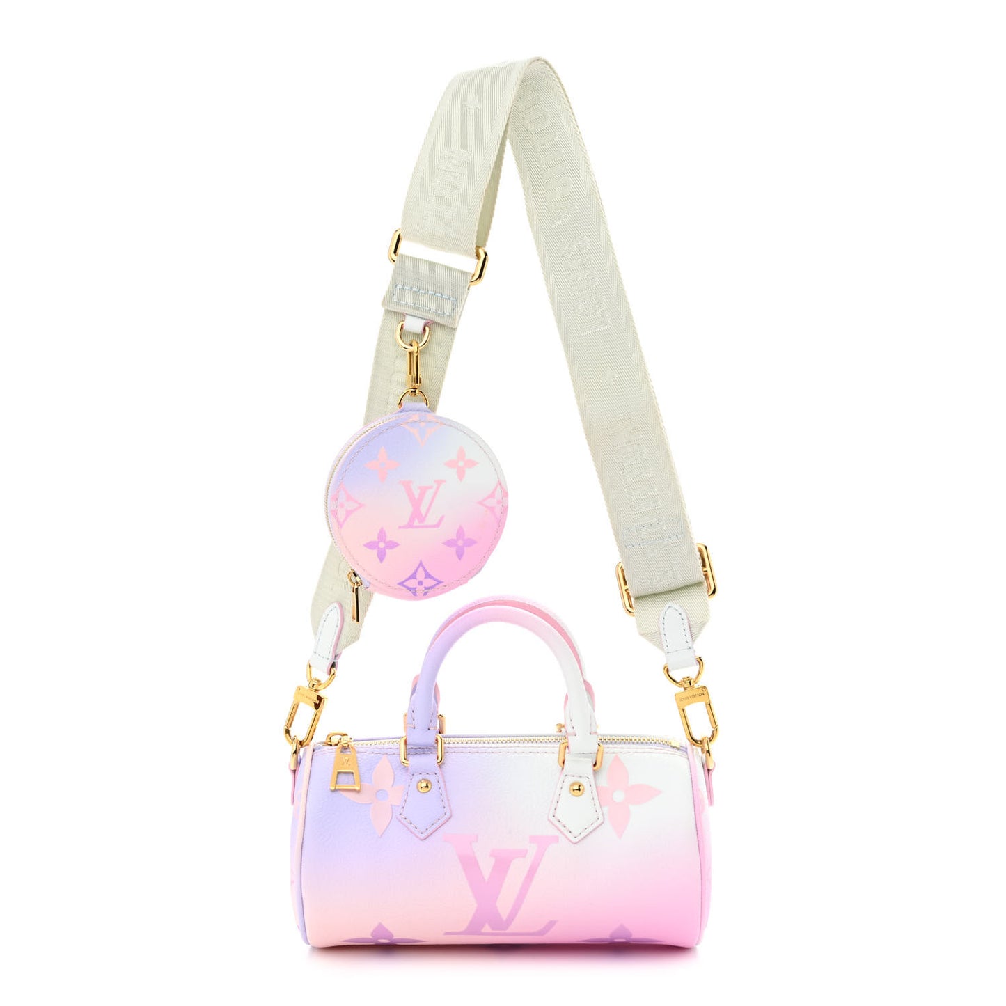 Monogram Giant Spring In The City Papillon BB Sunrise Pastel