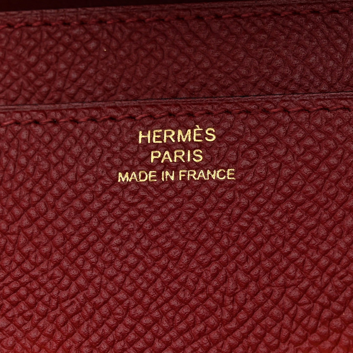 Epsom Constance Long Wallet Rouge Grenat