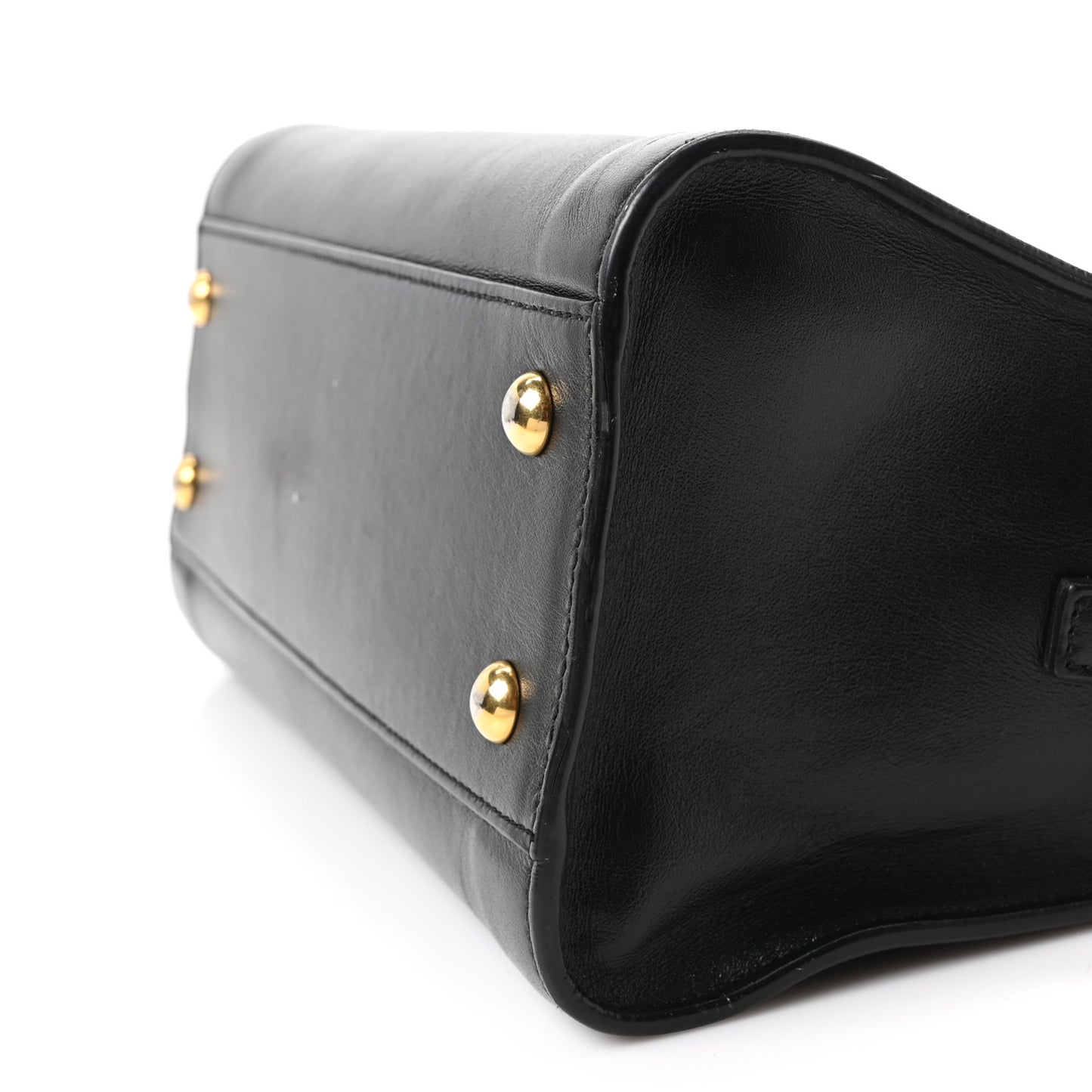 Calfskin Monogram Baby Cabas Black