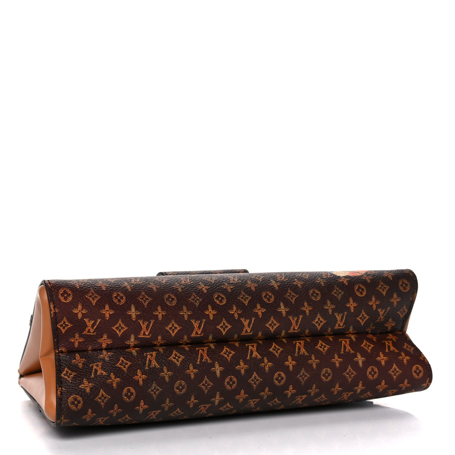 Louis Vuitton Calfskin Transformed Monogram Time Trunk Crown Frame Bag 4 of 12