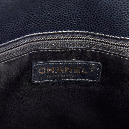 Chanel Caviar Quilted Grand Shopping Tote GST Black 6 of 7