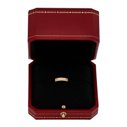 Cartier 18K Yellow Gold 3.5mm LOVE Wedding Band Ring 46 3.75 5 of 5
