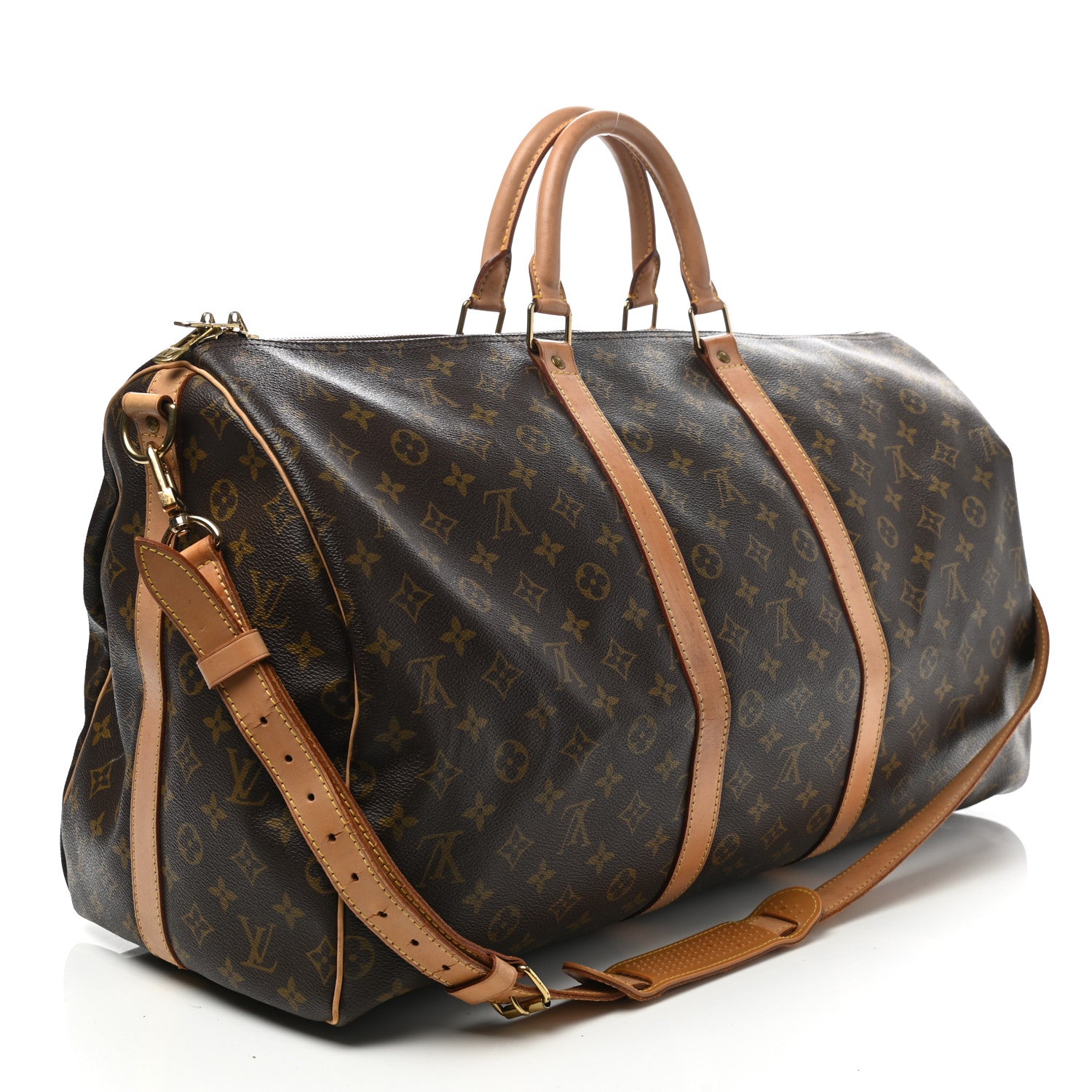 Louis Vuitton Monogram Keepall Bandouliere 55 3 of 19