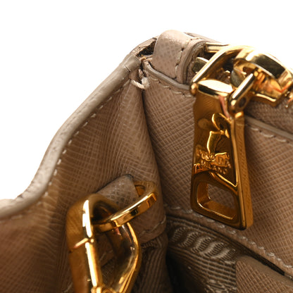 Prada Saffiano Medium Galleria Double Zip Tote Sabbia 10 of 11