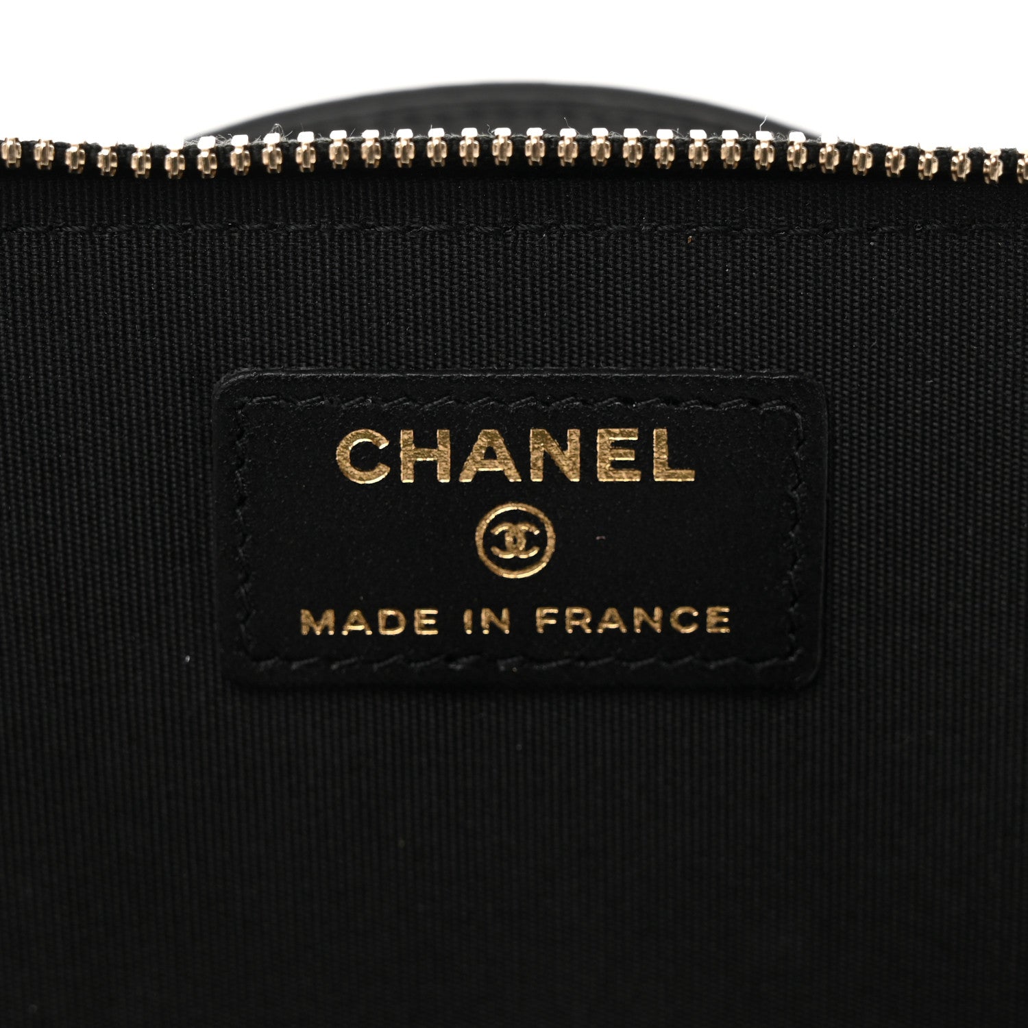 Chanel Lambskin Quilted Small Top Handle Vanity Case With Chain Black 6 of 13