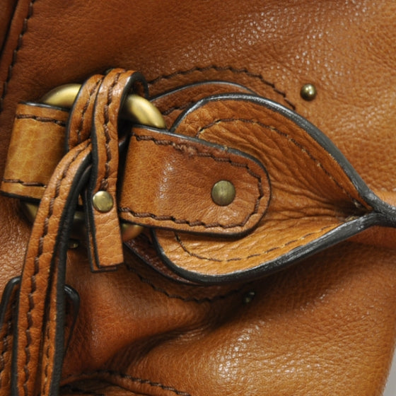 Chloe Leather Paddington Satchel Camel 10 of 17
