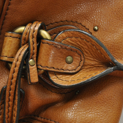 Chloe Leather Paddington Satchel Camel 10 of 17