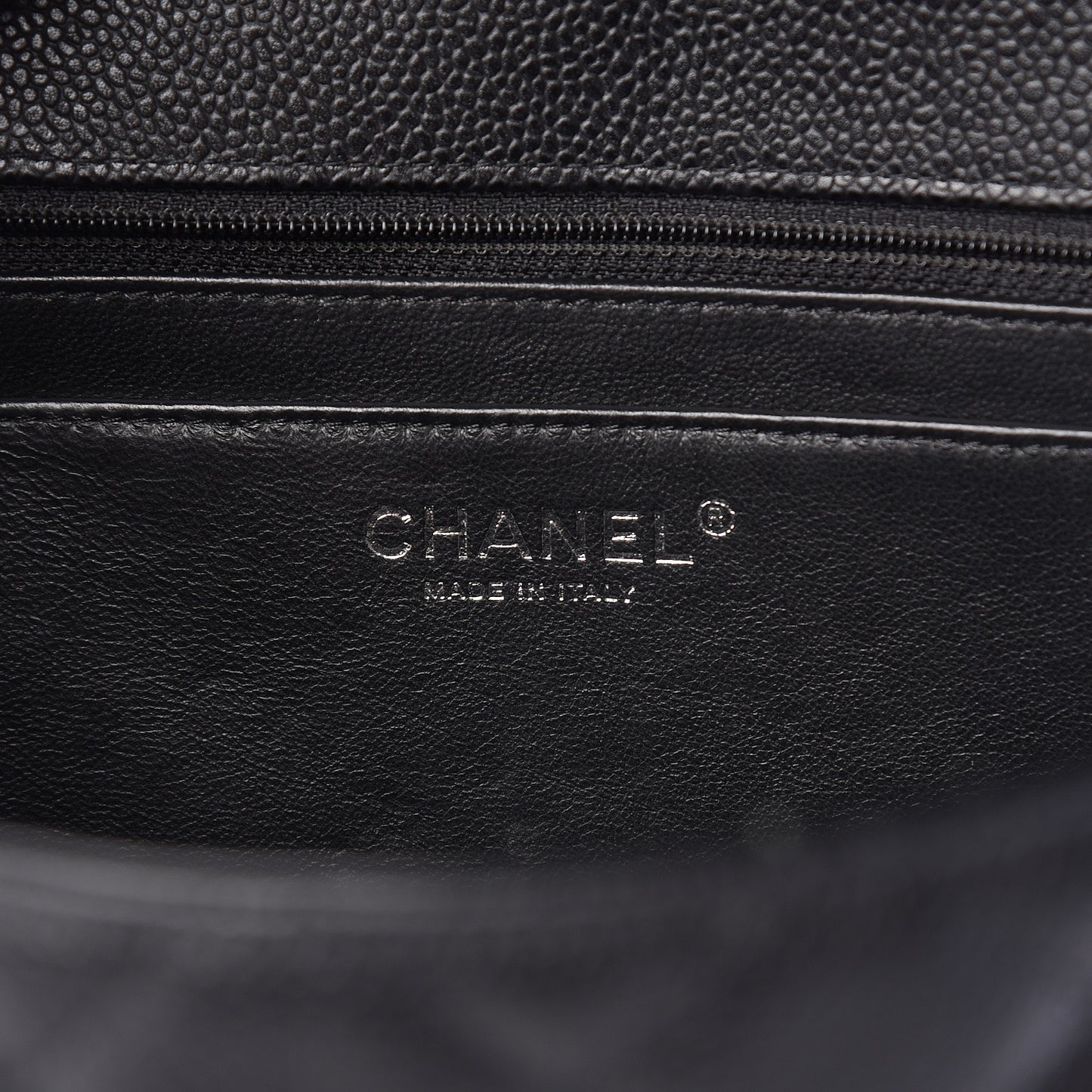 Caviar Quilted Maxi Single Flap Black