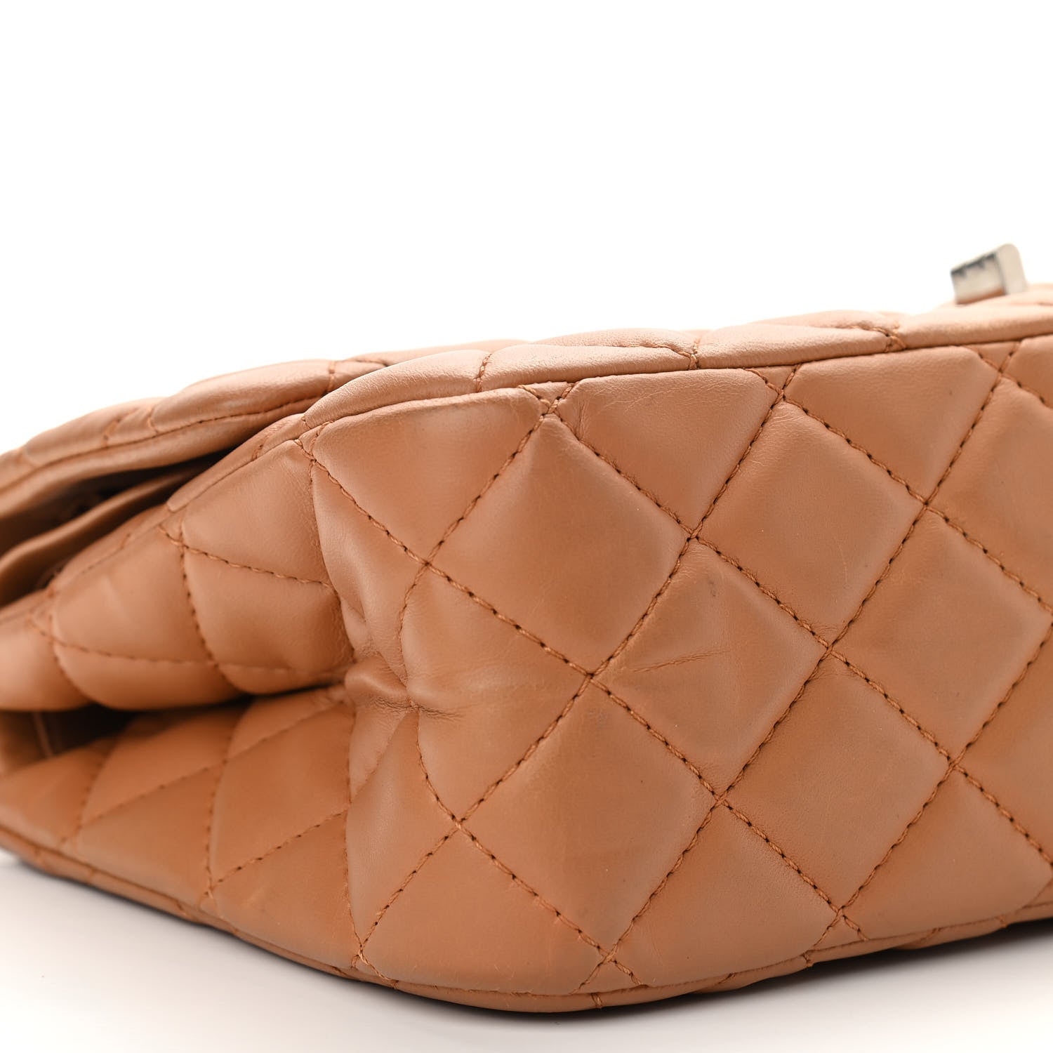 Chanel Lambskin Quilted 2.55 Reissue 226 Flap Dark Beige 9 of 13