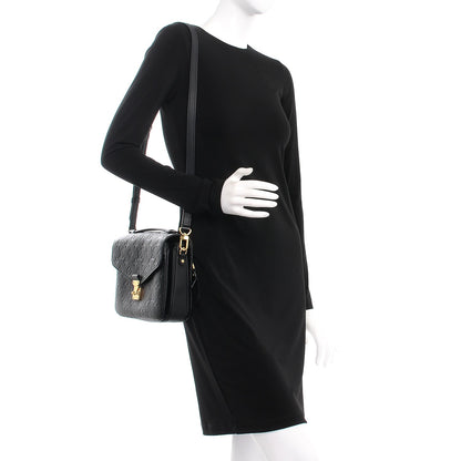 Louis Vuitton Empreinte Pochette Metis Black 2 of 8