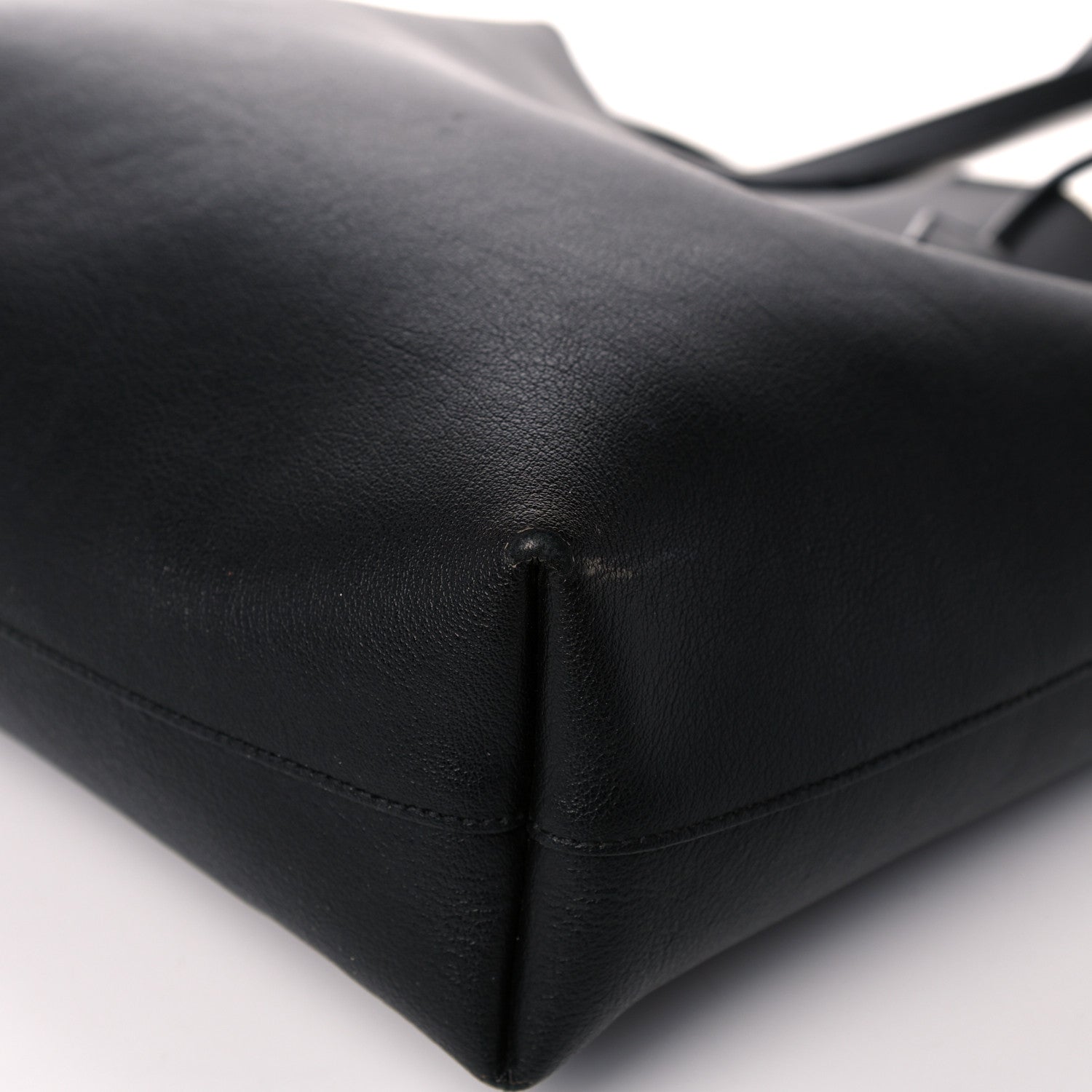 Saint Laurent Calfskin Medium Shopping Tote Black 8 of 19