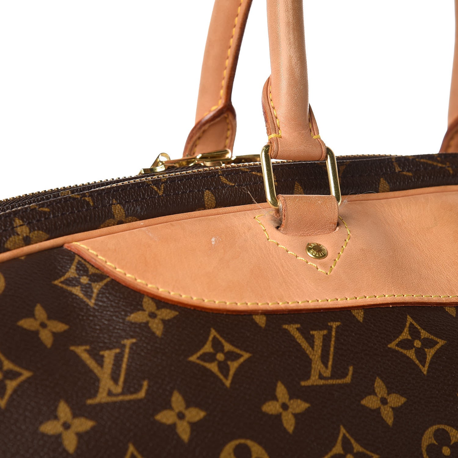Louis Vuitton Monogram Alize 2 Compartment Luggage Travel Bag 16 of 24