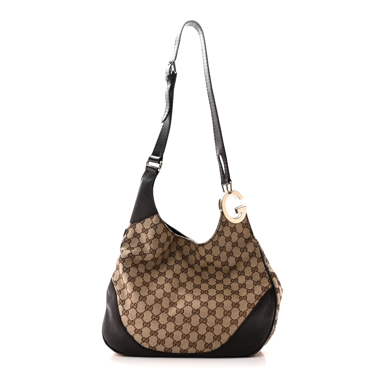 Monogram Medium Charlotte Hobo Brown