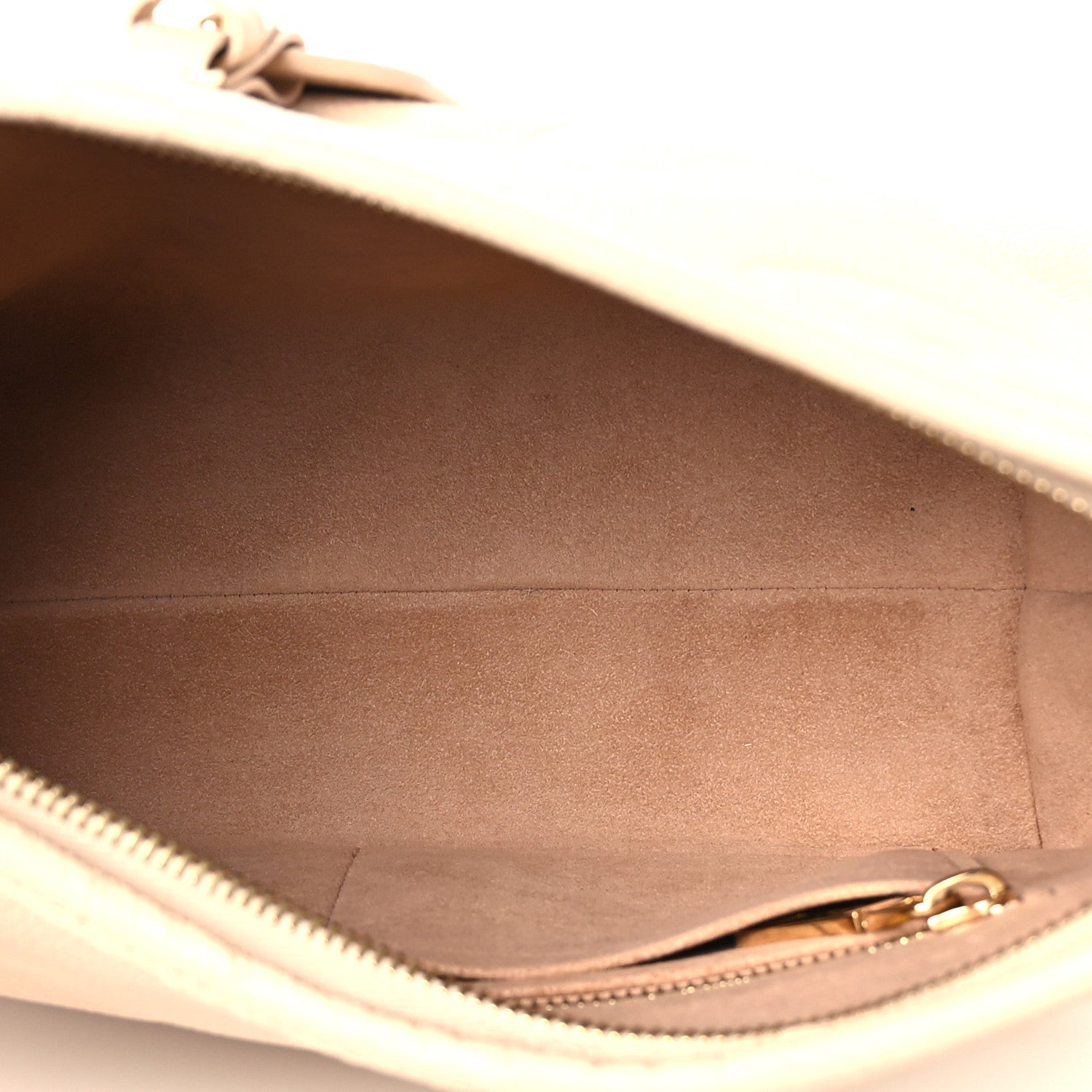 Louis Vuitton Empreinte Carryall PM Cream 5 of 9