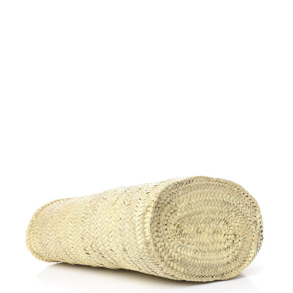 Loewe Raffia Basket Tote Bag Natural Tan 4 of 9