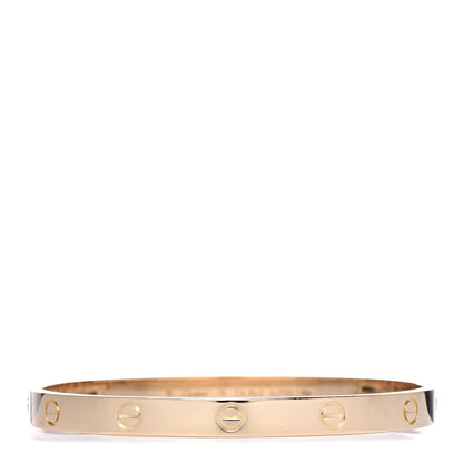 Cartier 18K Yellow Gold LOVE Bracelet 19 1 of 8
