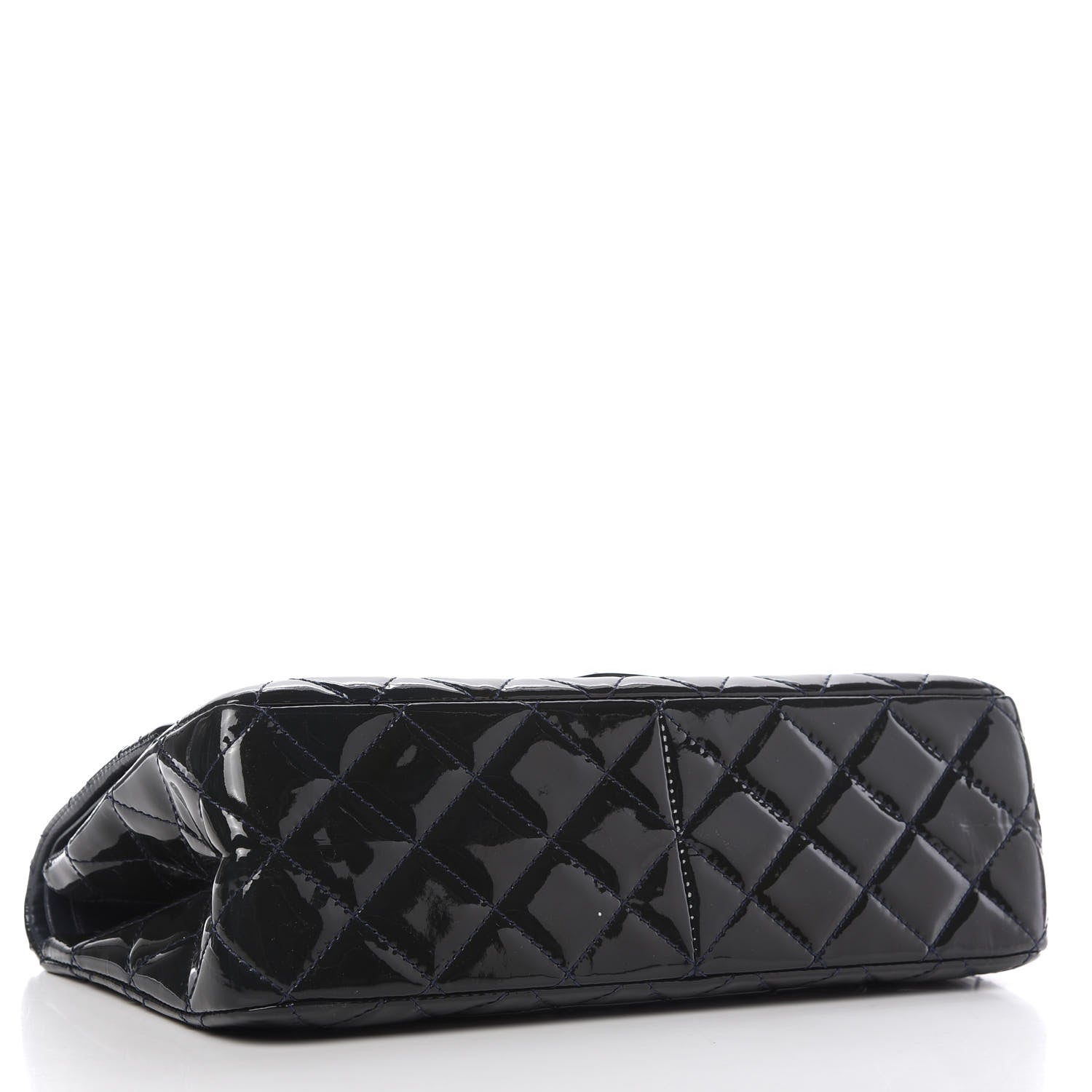 Chanel Patent Quilted 2.55 Reissue 227 Flap Dark Blue 4 of 10