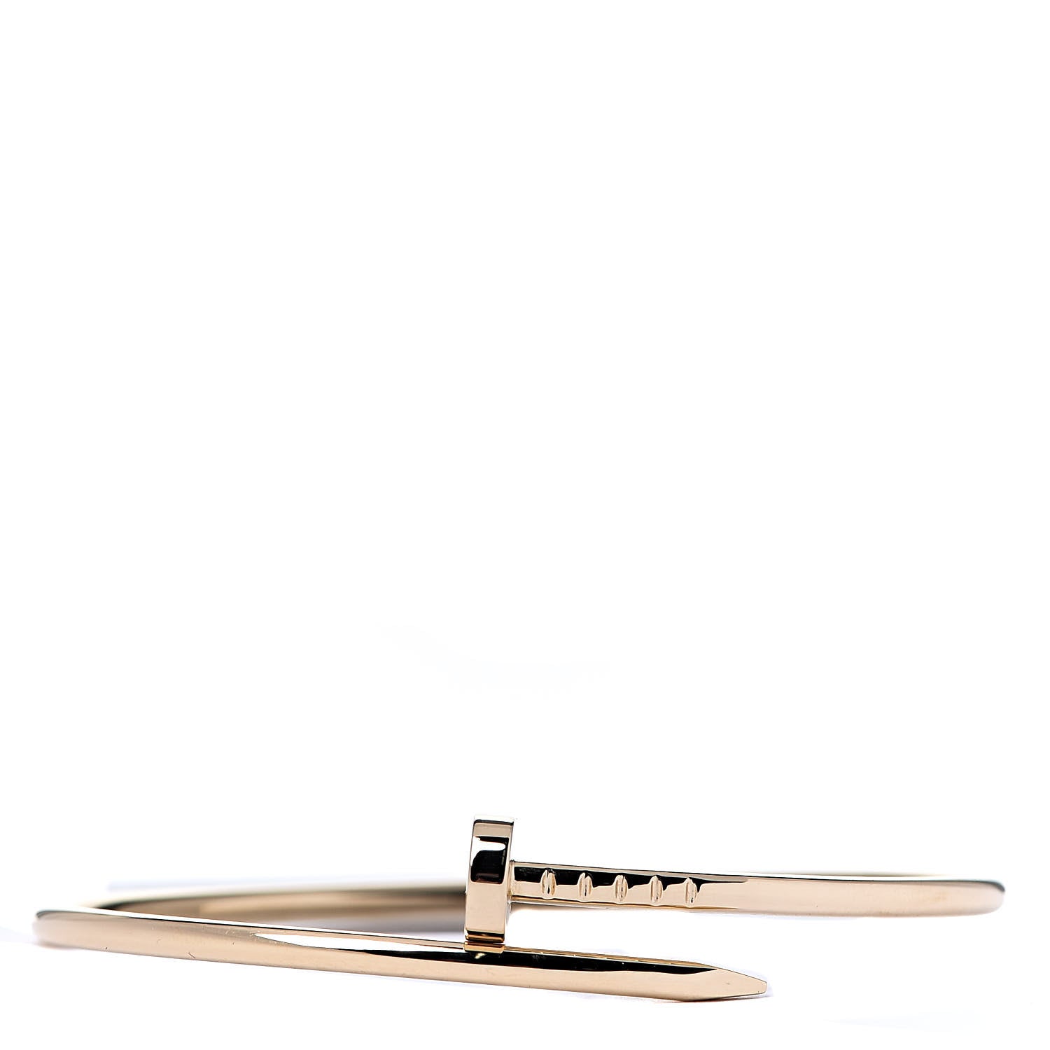 Cartier 18K Yellow Gold Small Juste Un Clou Bracelet 16 1 of 5