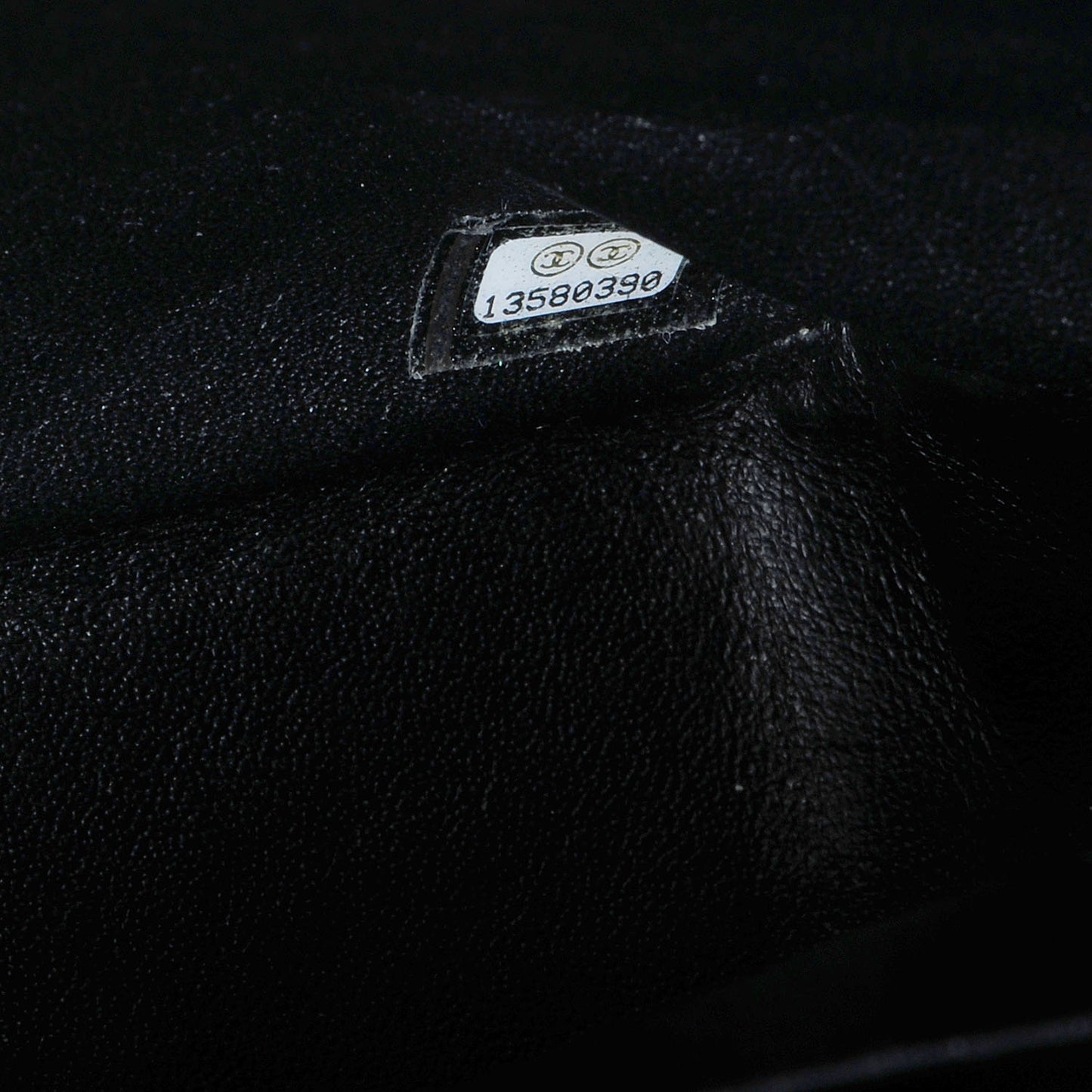 Caviar Jumbo Single Flap Black