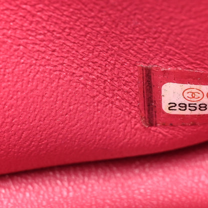 Chanel Caviar Quilted Jumbo Double Flap Dark Pink 7 of 10