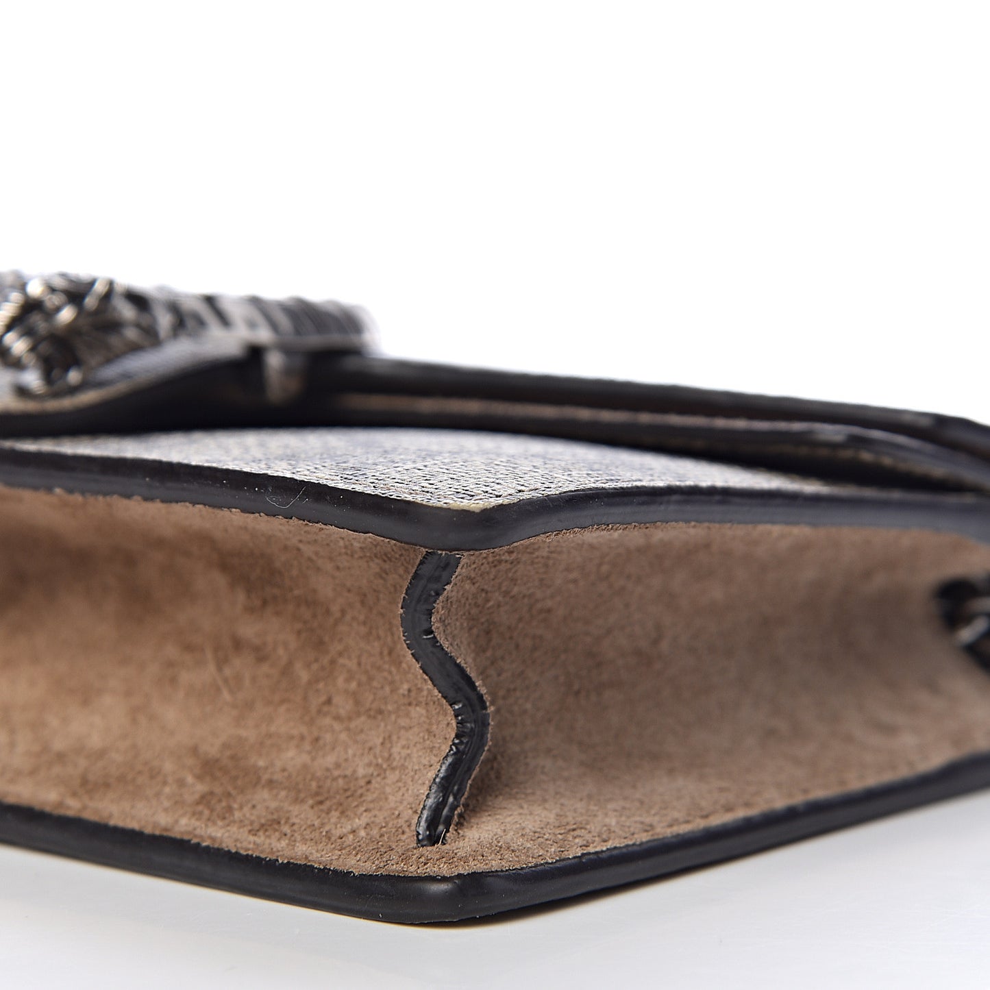 GG Supreme Monogram Super Mini Dionysus Shoulder Bag Taupe