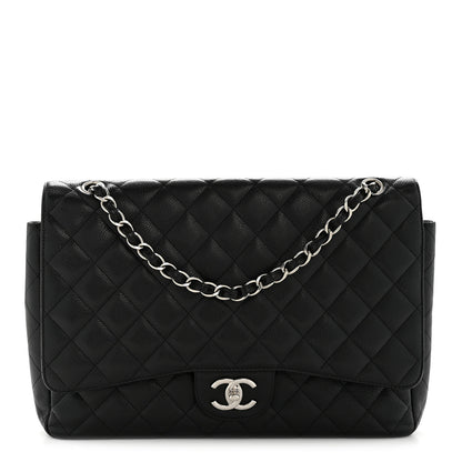 Chanel Caviar Quilted Maxi Double Flap Black 1 of 13