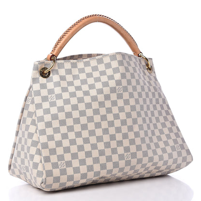 Louis Vuitton Damier Azur Artsy MM 3 of 17