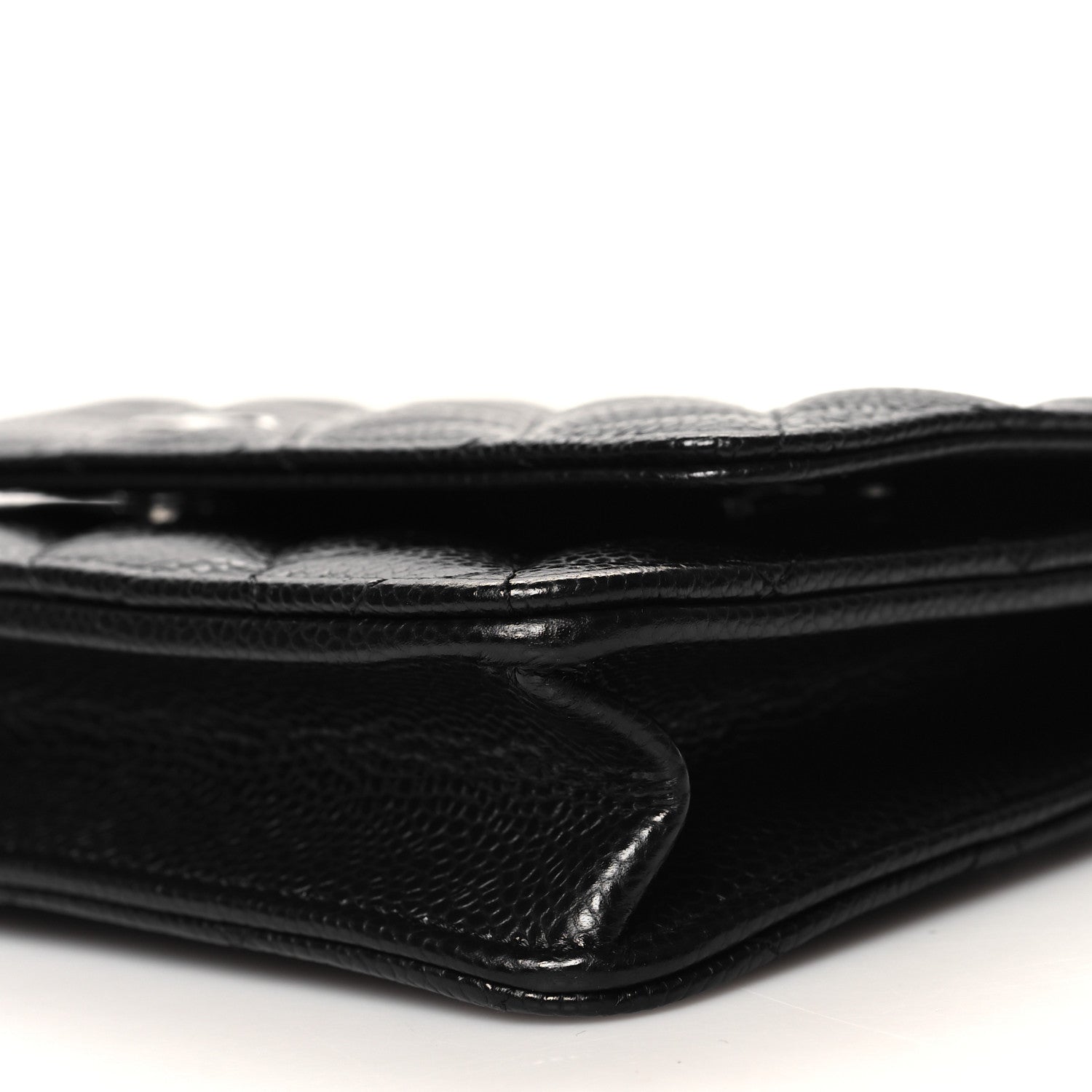 Chanel Caviar Quilted Wallet on Chain WOC Black 11 of 12