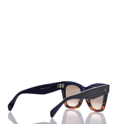Celine Catherine Sunglasses CL 41098 F/S Blue Havana 4 of 7