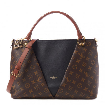Louis Vuitton Monogram V Tote MM Black 1 of 9