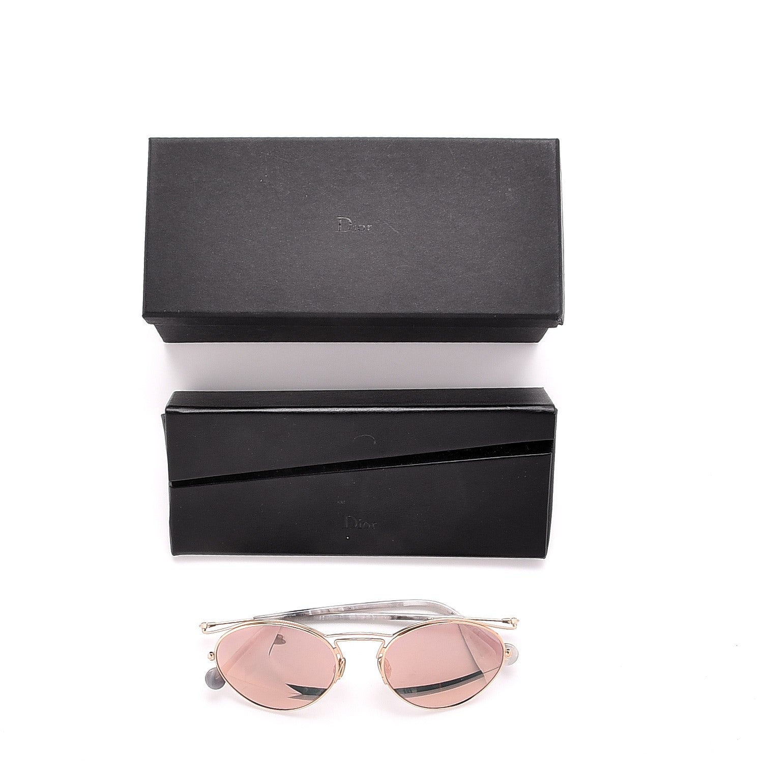 Christian Dior Origins 1 Sunglasses DDB0J Rose Gold Gray 8 of 8