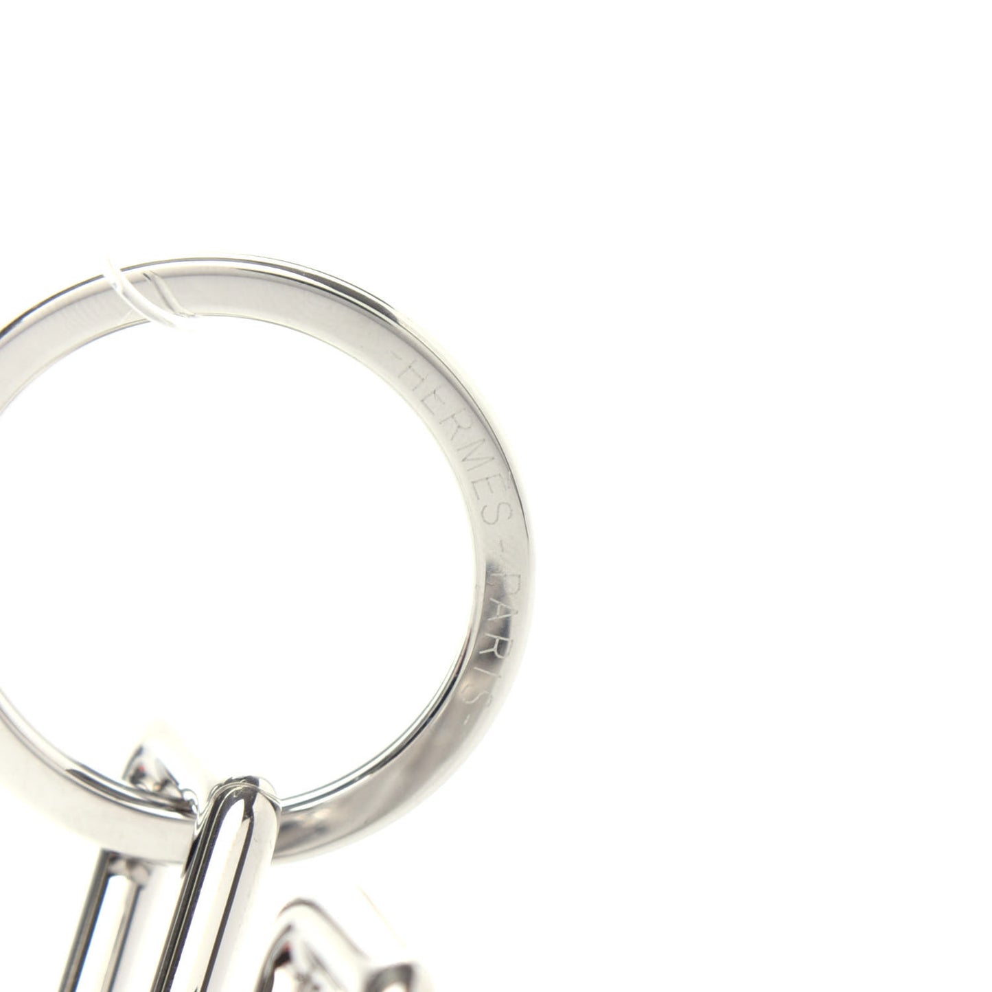 Stainless Steel H Too Speedy Key Ring