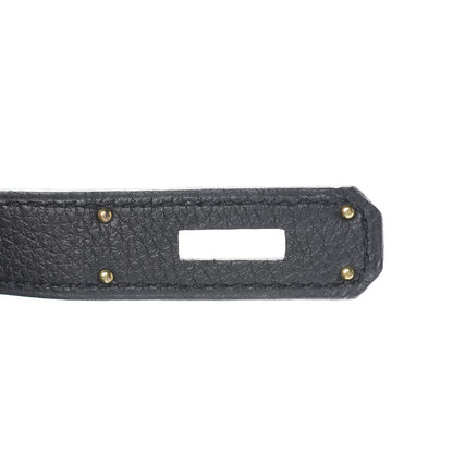 Hermes Togo Kelly Retourne 28 Black 30 of 40