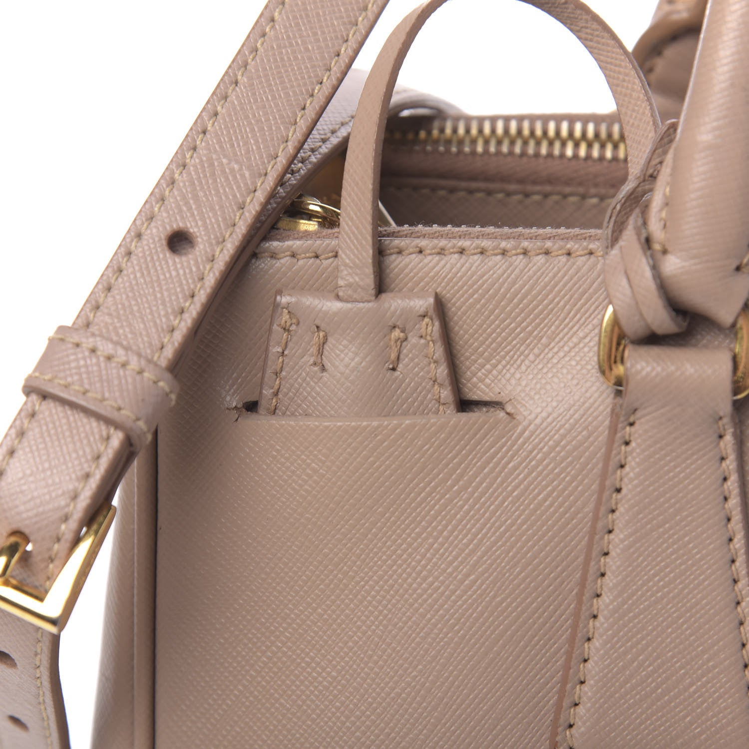 Prada Saffiano Medium Galleria Double Zip Tote Cammeo 11 of 14
