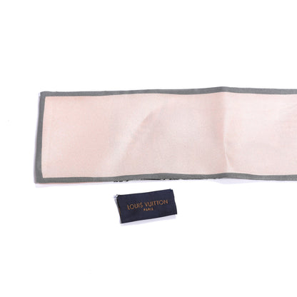 Louis Vuitton Silk Monogram Trunks Bandeau Rose Poudre 3 of 3