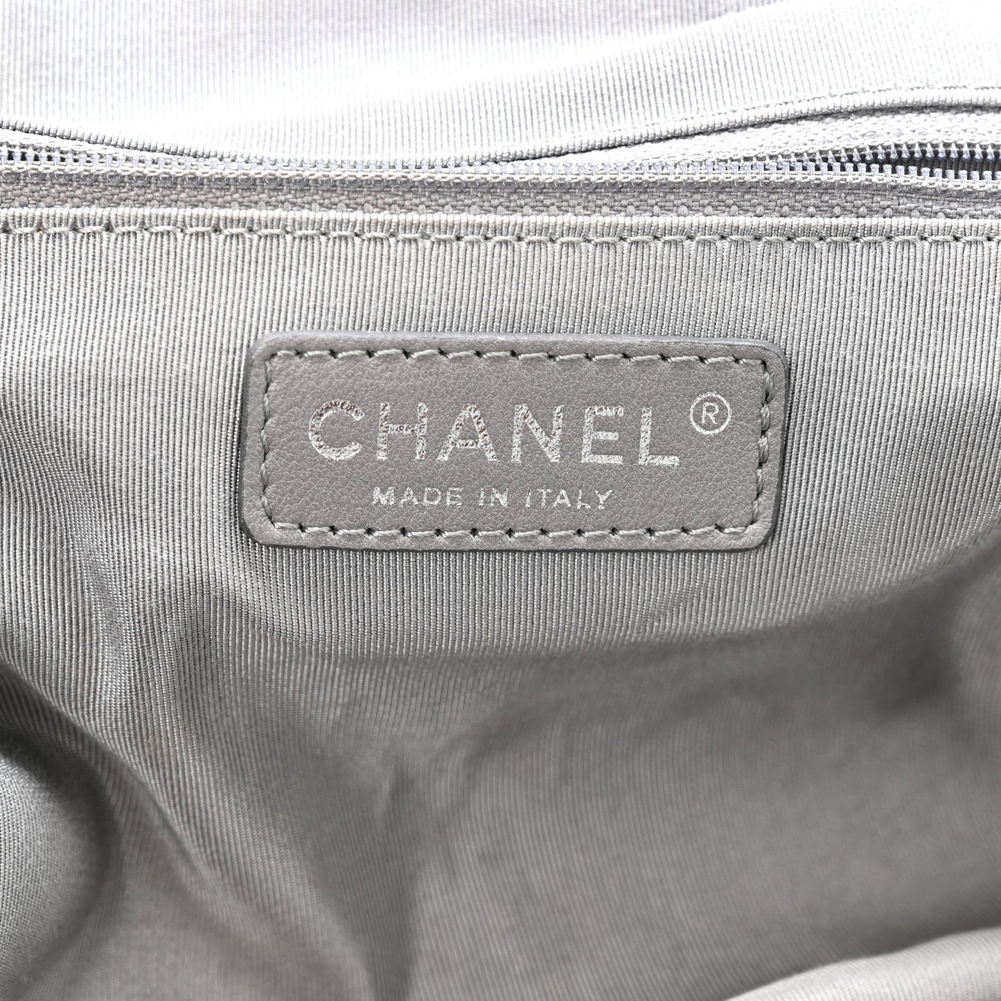 Calfskin Ultra Stitch Bowler Grey