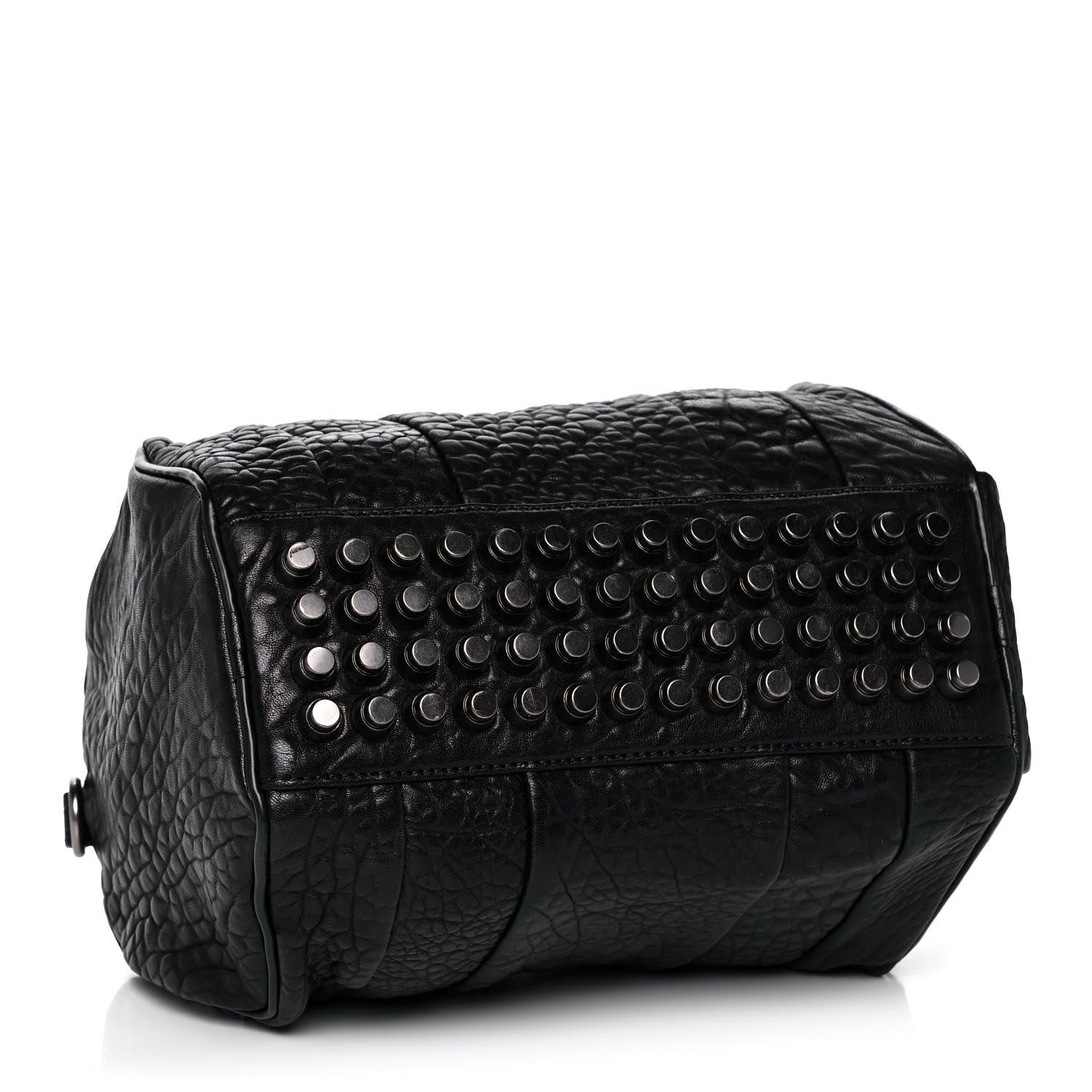 Alexander Wang Pebbled Lambskin Mini Rockie Rhodium Hardware 4 of 11