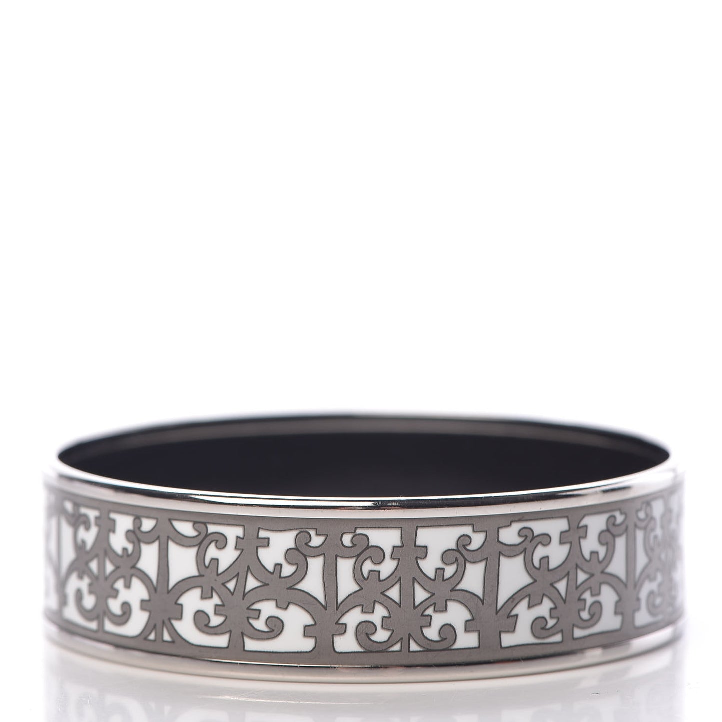 Enamel Printed Wide Balcons du Guadalquivir Bracelet 70 Silver